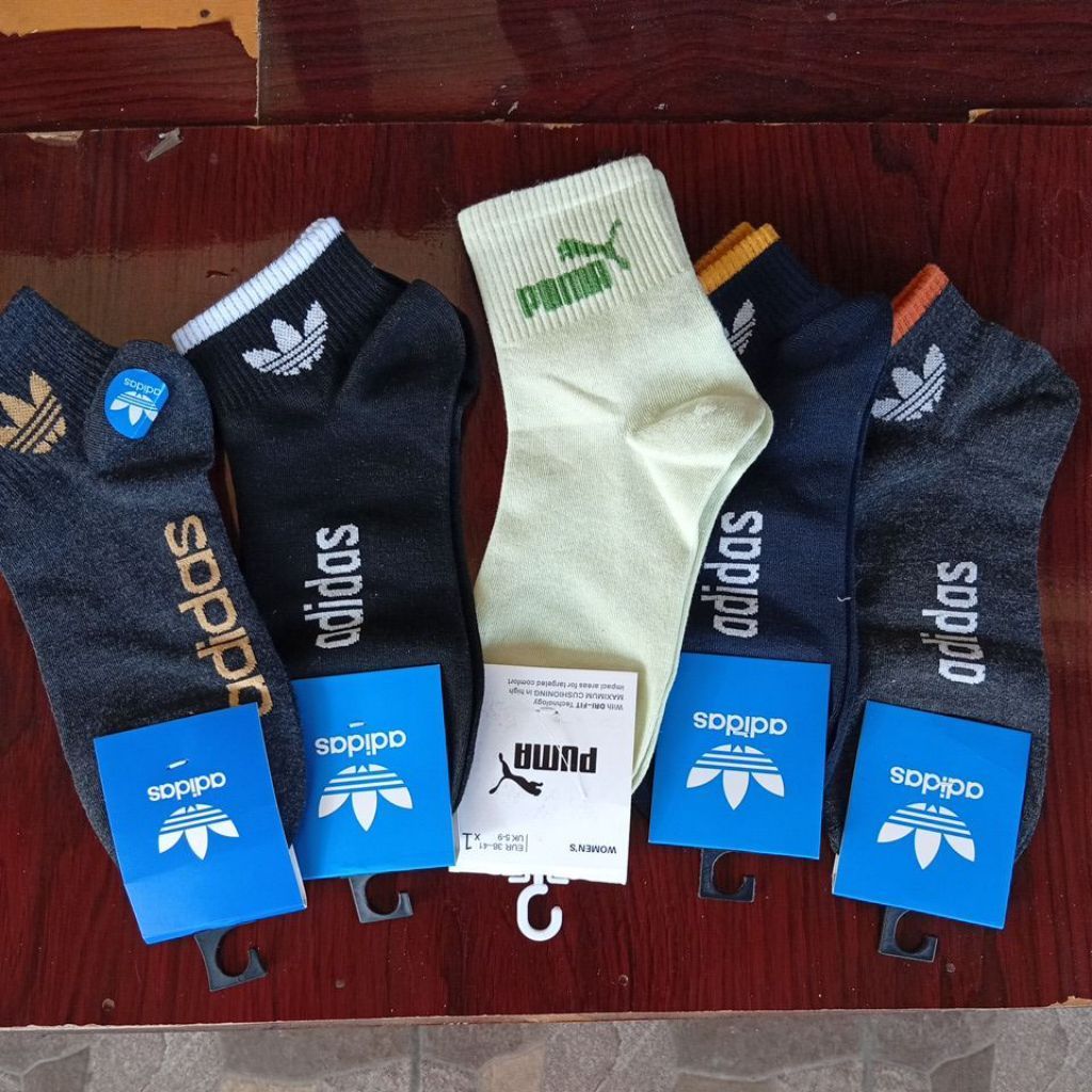 kaos kaki original adidas, puma, nike