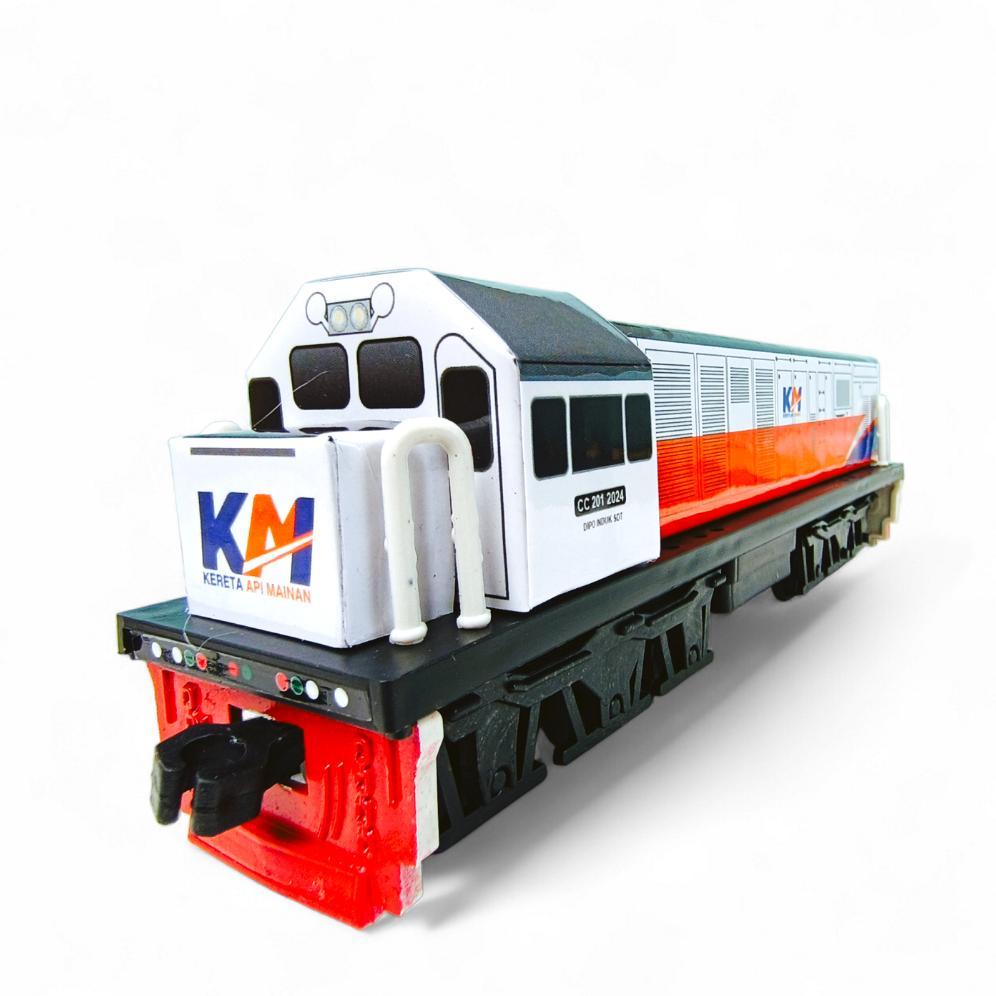 [SH] Mainan Miniatur Kereta Api Lokomotif CC201