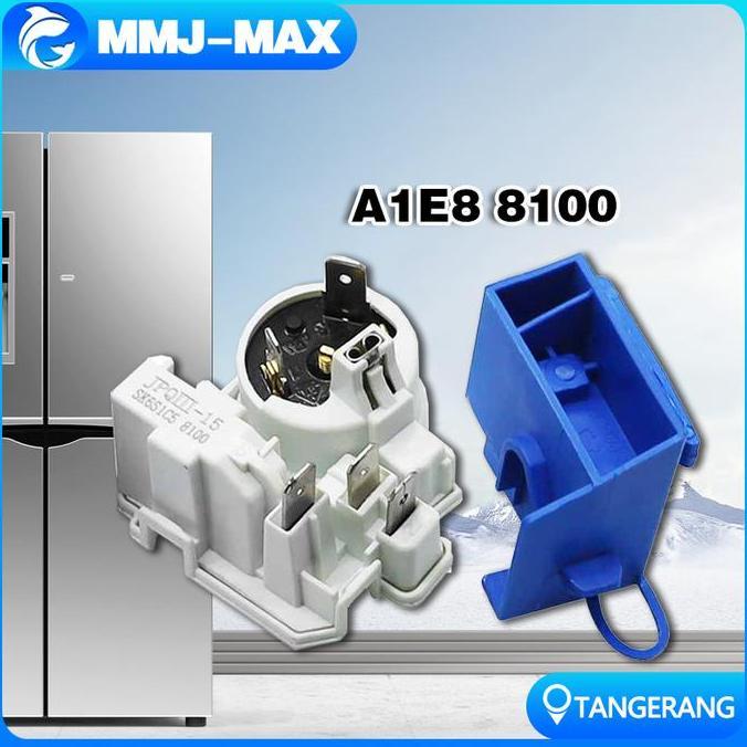 REFRIGERATOR COMPRESSOR OVERLOAD PROTECTOR/RELAY OVERLOAD KULKAS HEMAT