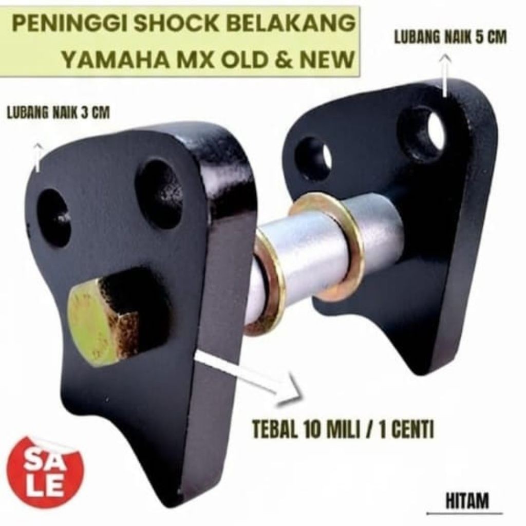 Peninggi monoshock Jupiter MX old 135 peninggi monoshock Jupiter MX new 135