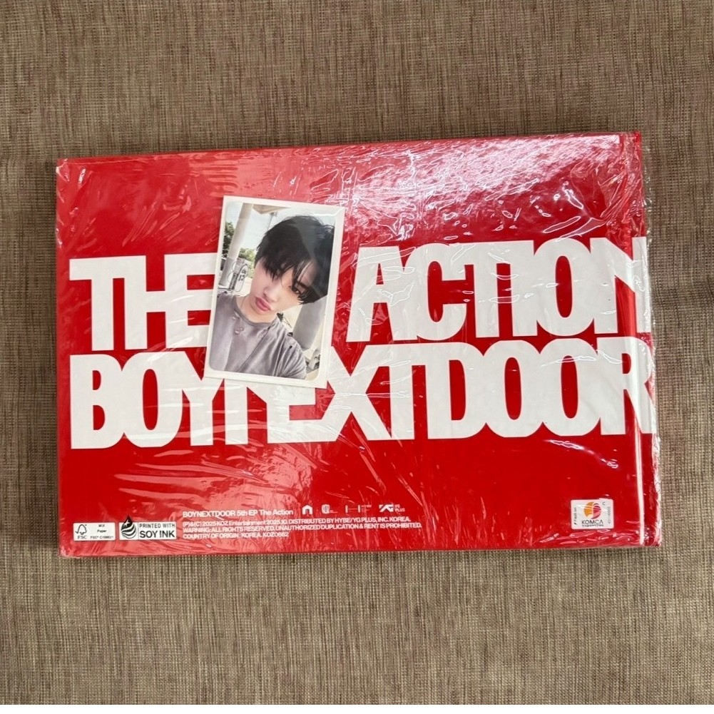 BOYNEXTDOOR The Action Play version album unsealed fullset pc taesan