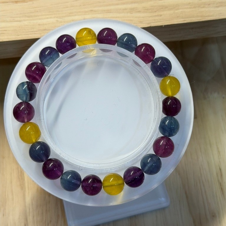 Mix Fluorite Bracelet 8mm