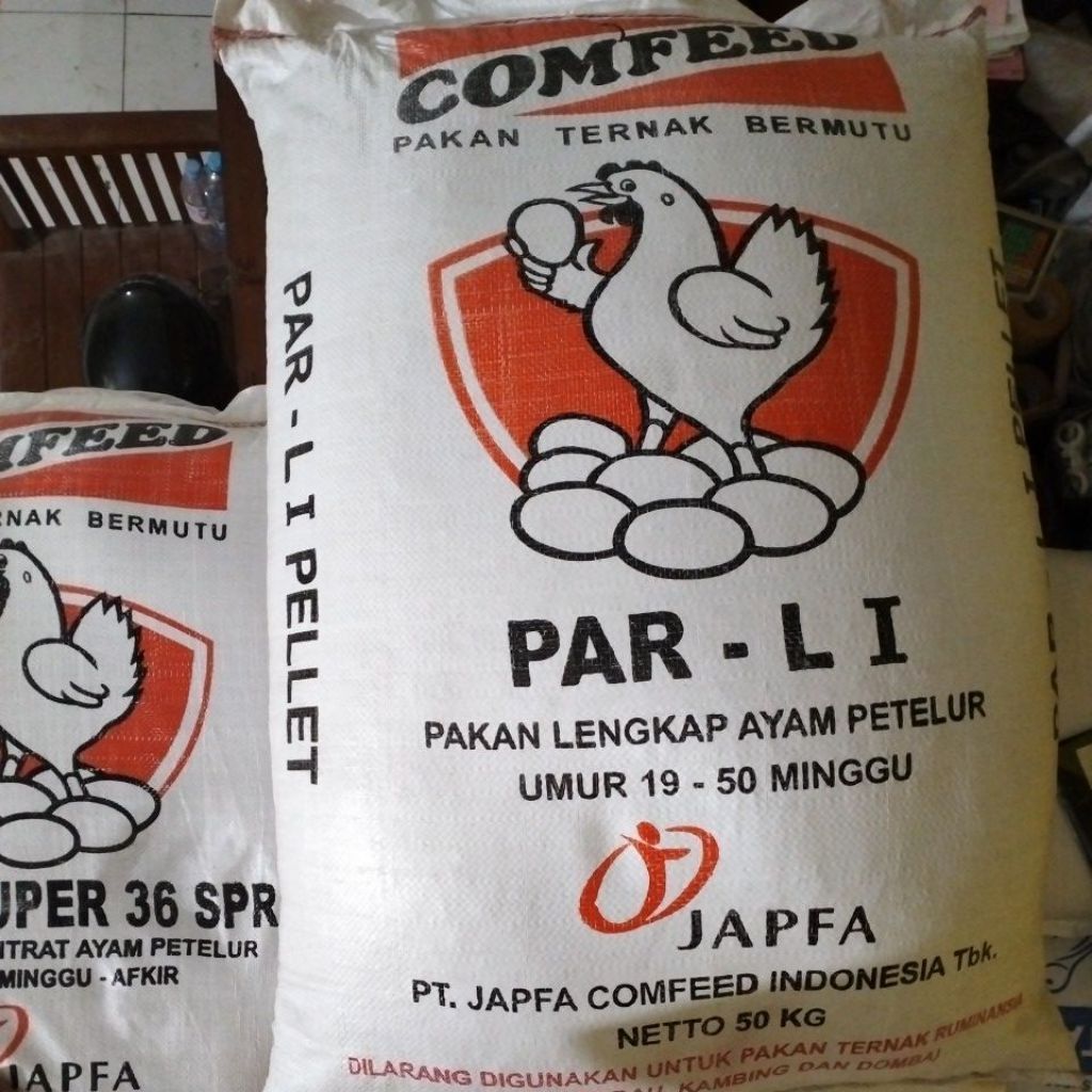 Comfeed PAR L1 Pakan Ayam Petelur Layer Original 50 KG