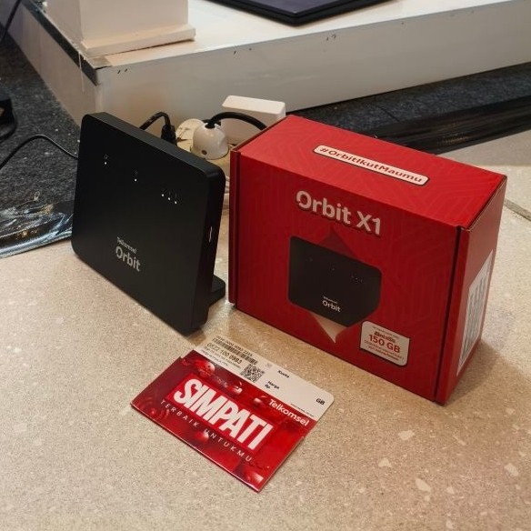 modem wifi telkomsel orbit X1