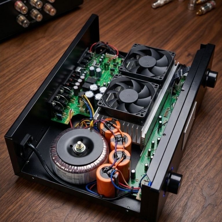 Amplifier kerndy 888bt modif 5.2 subwoofer + giga bass