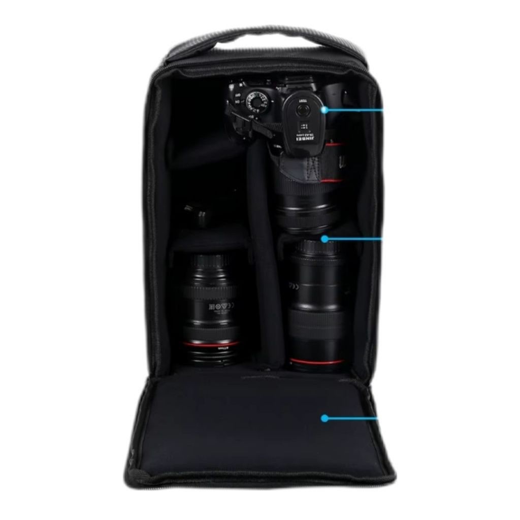 Tas Kamera DSLR Canon Nikon Sony Fujifilm Untuk Fotografer Tas Kamera Vidio Fotografi