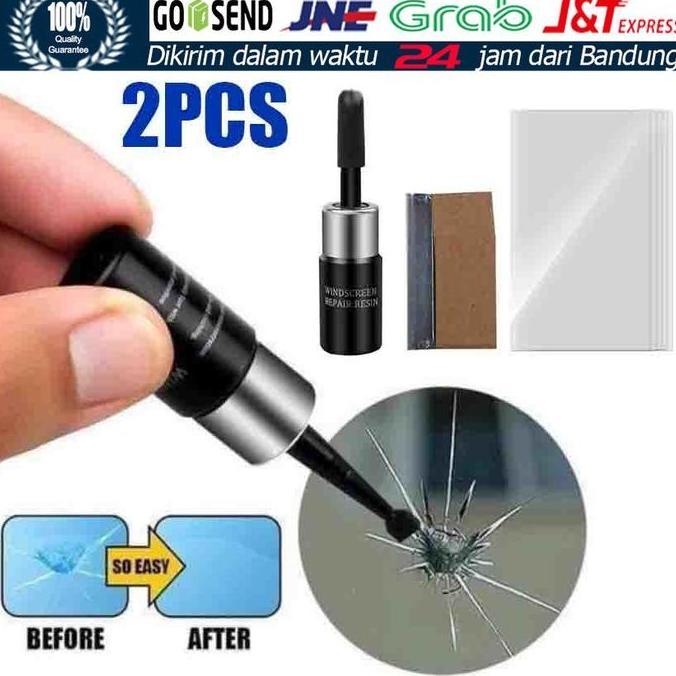 GHUNZING 2Botols LEM KACA MOBIL RETAK LEM KACA HP LEM LCD HP RETAK ASLI