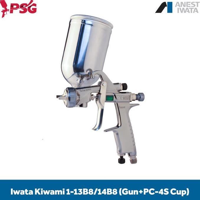 Iwata Kiwami 1 - 13B8/14B8 Side-Gravity Spraygun (Gun+Cup)