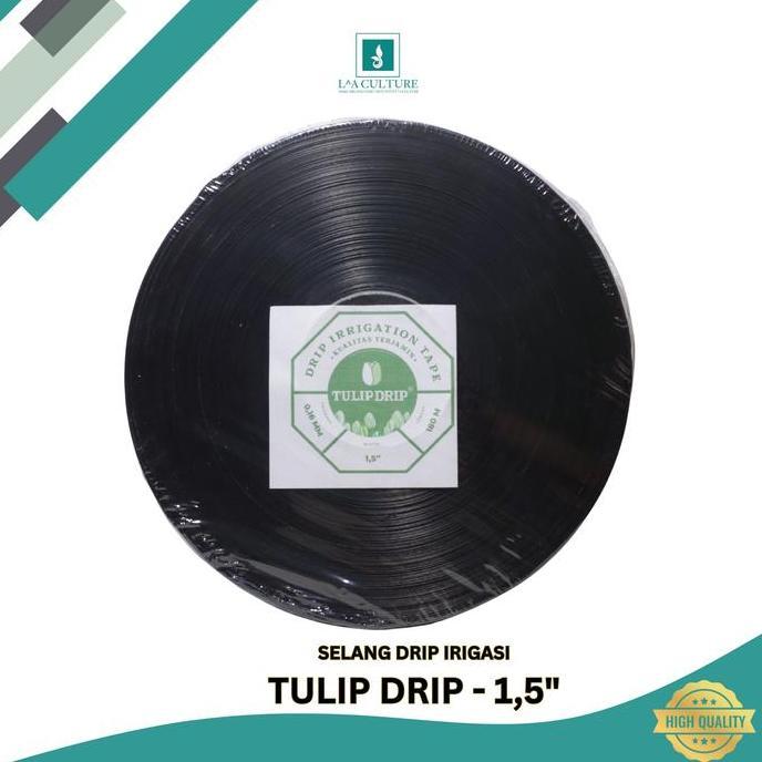 TERBARU - Selang Drip Irrigation Tape - Tulip Drip 1,5 inch ( Roll )