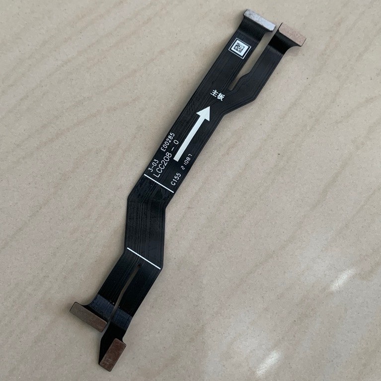 flexible penghubung mesin dengan papan bawah konetor slot sim card socket lcd oppo find x3 pro 5g cp
