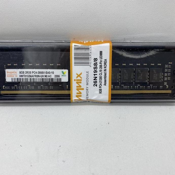 Memory Ram Hynix 8GB DDR4 PC2666 / Hynix 8GB DDR4 PC 2666