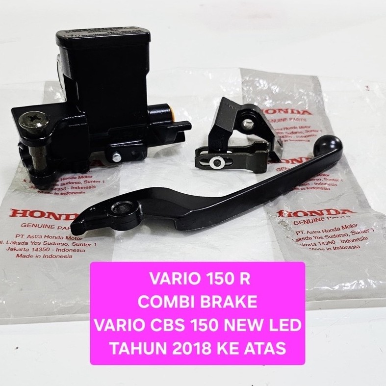 MASTER REM ATAS VARIO 150 R COMBI BRAKE VARIO CBS 150 NEW LED TAHUN 2018 KE ATAS SET HANDLE HENDEL