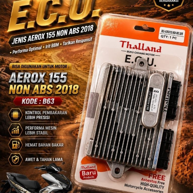(THALLAND) ECU AEROX 155 NON ABS 2018 / B63 ECU CDI PENGAPIAN (THALLAND)
