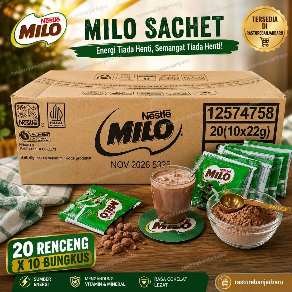 MILO Susu 1 Satu Dus