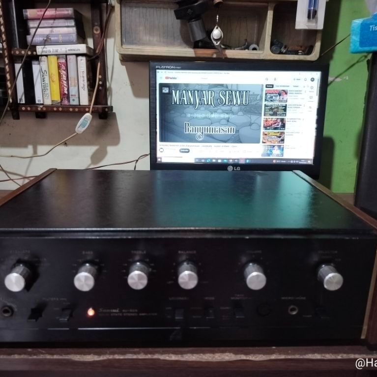 amplifier stereo sansui AU-505/ampli sansui/amplifier sansui