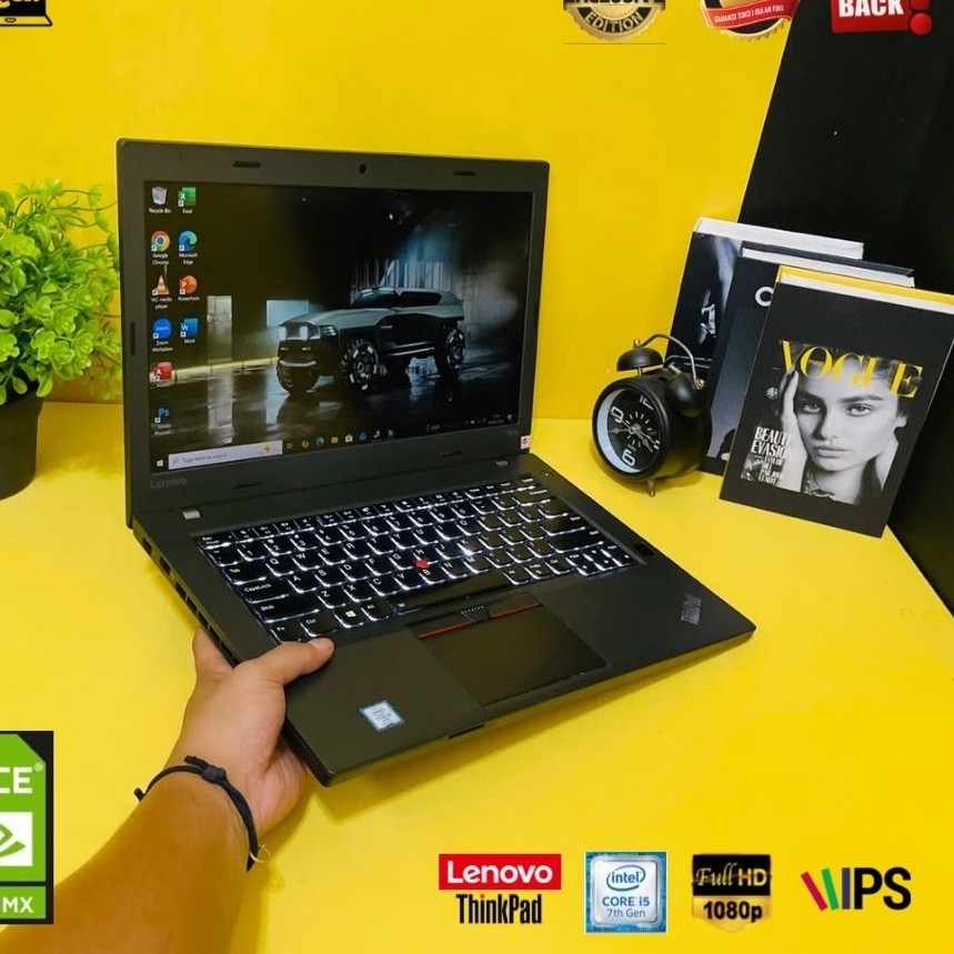 THINKPAD T470P i5-7440HQ RAM 8GB/SSD 256GB/INTEL UHD GRAPHICS/NVIDIA GEFORCE 940MX/FHD IPS/BACKLITE/