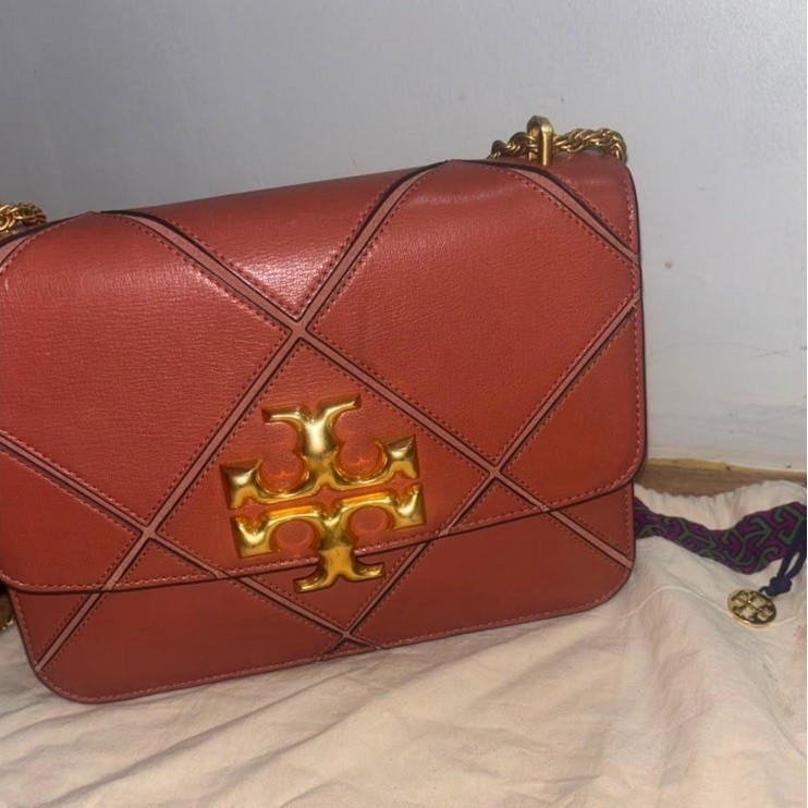 Tas Tory Burch Eleanor Diamond Quilted Convertible Shoulder Bag Original