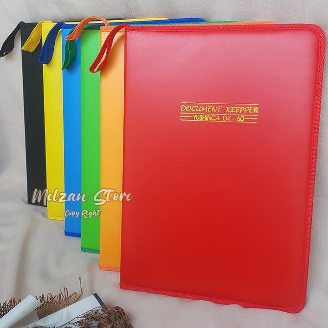 Weex- Dokumen Keeper Resleting Anti Air 60 Lembar / Dokumen / Ijazah / Resleting / Dokumen Keeper Re