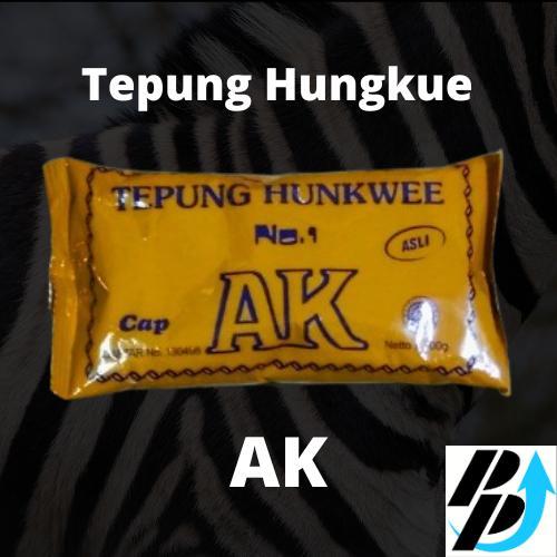Ak Tepung Hunkwe | Hunkwee Ak Asli | Hungkue Ak |  Per Pcs +/- 100Gram | Tepung Aren + Vanili