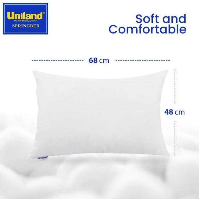 Sleepwell- Bundling Uniland Bantal Dacron Silicon + Guling Dacron Silicon