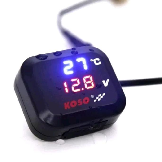 Voltmeter Koso 3 in 1 USB Charger
