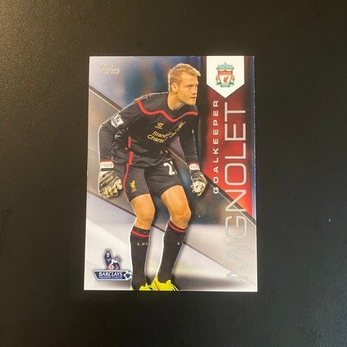 Topps Premier Gold 2014 Liverpool Simon Mignolet