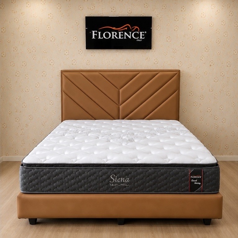 Springbed Siena 180x200 Set Divan Sandaran Tempahan