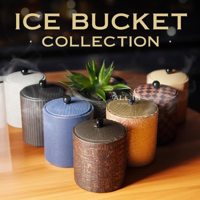 Savage- Ice Bucket / Termos Es Batu / Dah Ember Champagne Stainless Steel