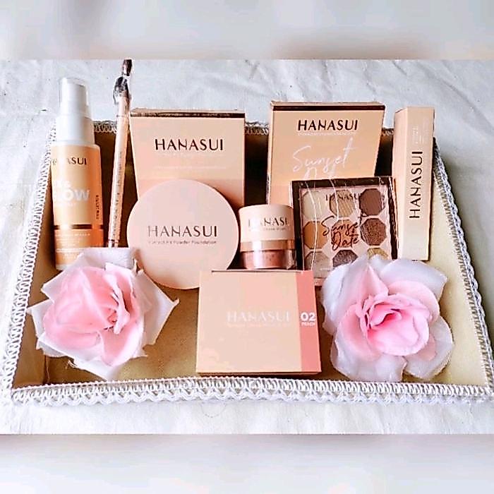 Hanasui Paket Seserahan Lengkap Paket Make Up Hampers Seserahan Untuk Menikah Kado Ulang Tahun