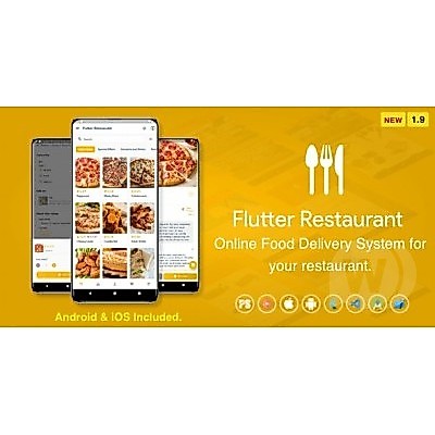 Flutter Restaurant - Source Code Aplikasi Mobile