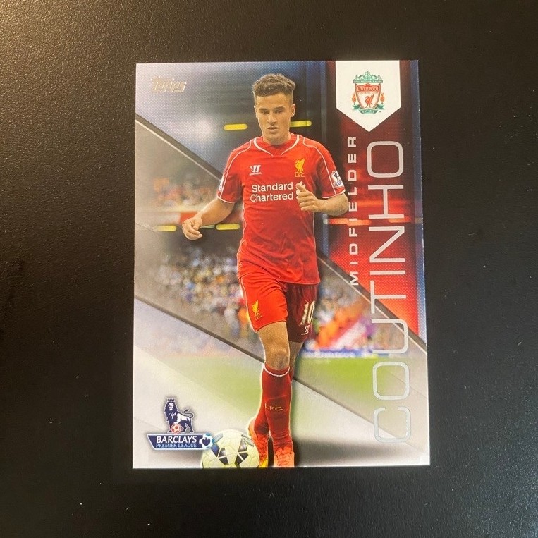 Topps Premier Gold 2014 Liverpool Philippe Coutinho