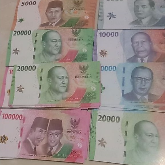100 pcs uang mainan baru/uang mainan mirip asli/uang mahar
