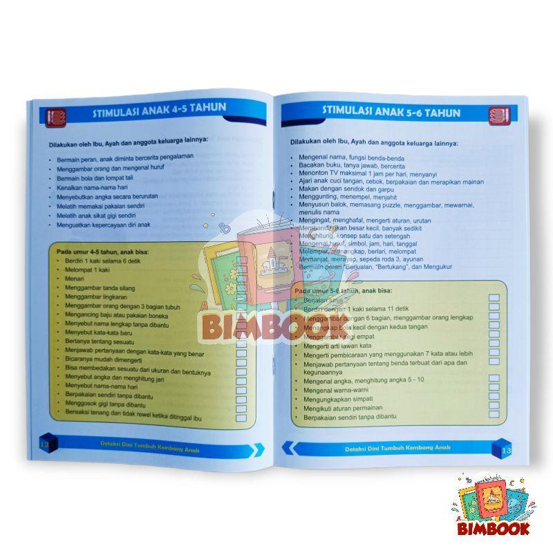 Buku Deteksi Dini Tumbuh Kembang Anak (Ddtk) Anak Paud/Tk
