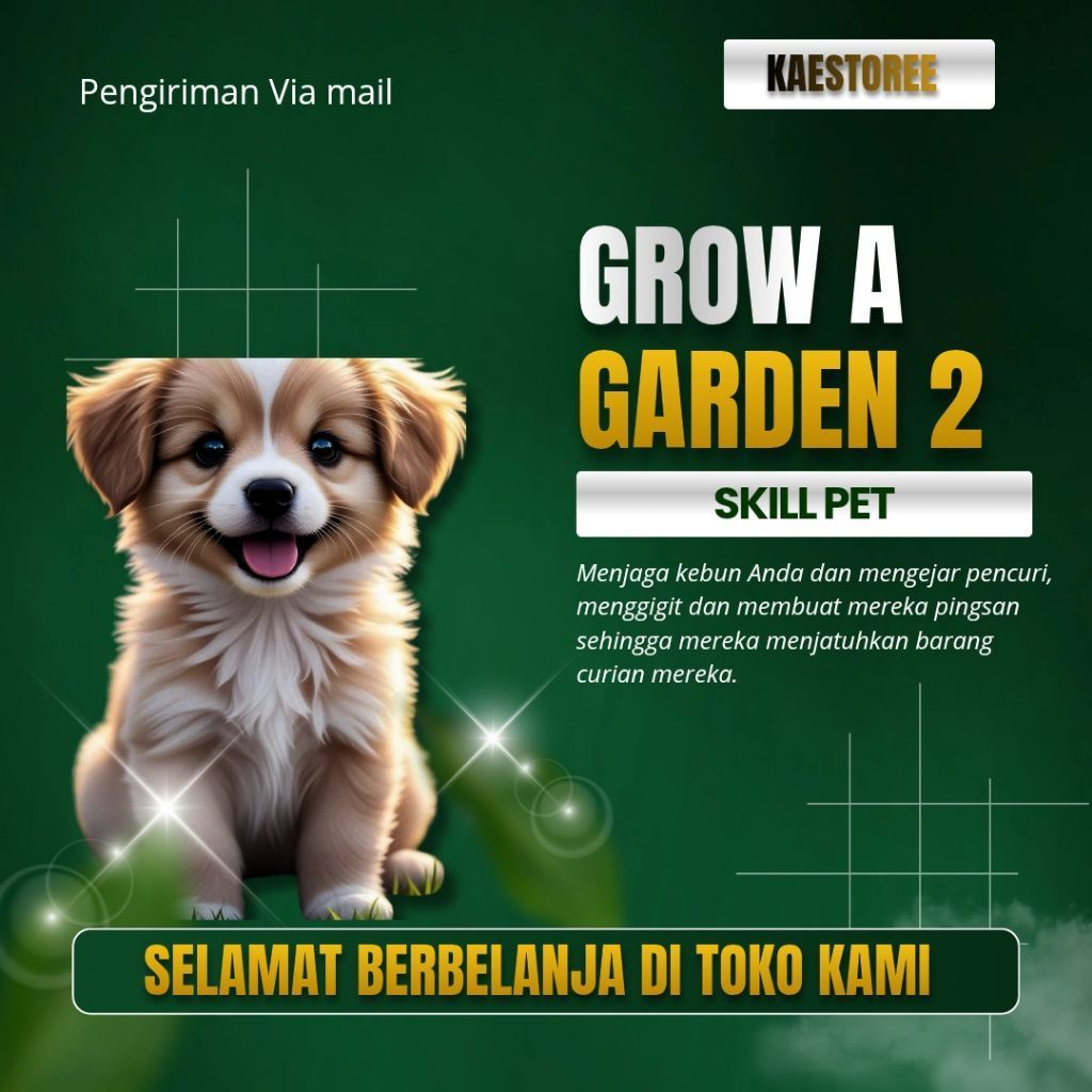 Pet Mega Dog GrowAGarden2