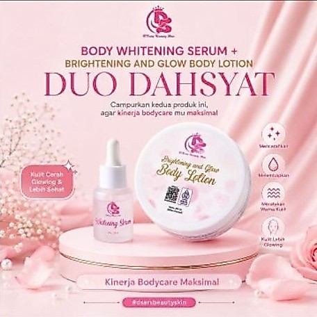 D'Sard Body whitening serum+ Body lotion