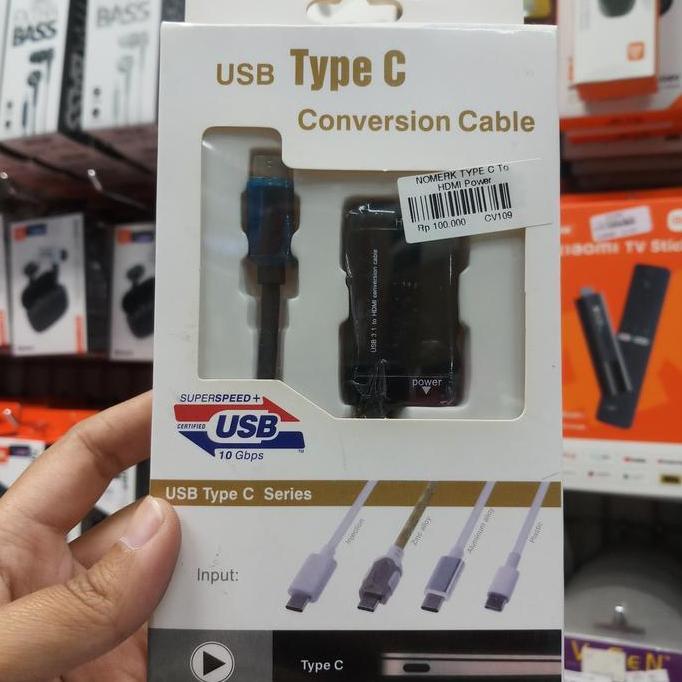 NEW Converter TypeC to HDMI connector Type C 3.1 to HDMI