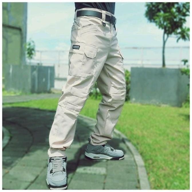 DF190 - Celana Panjang Tactical Cream