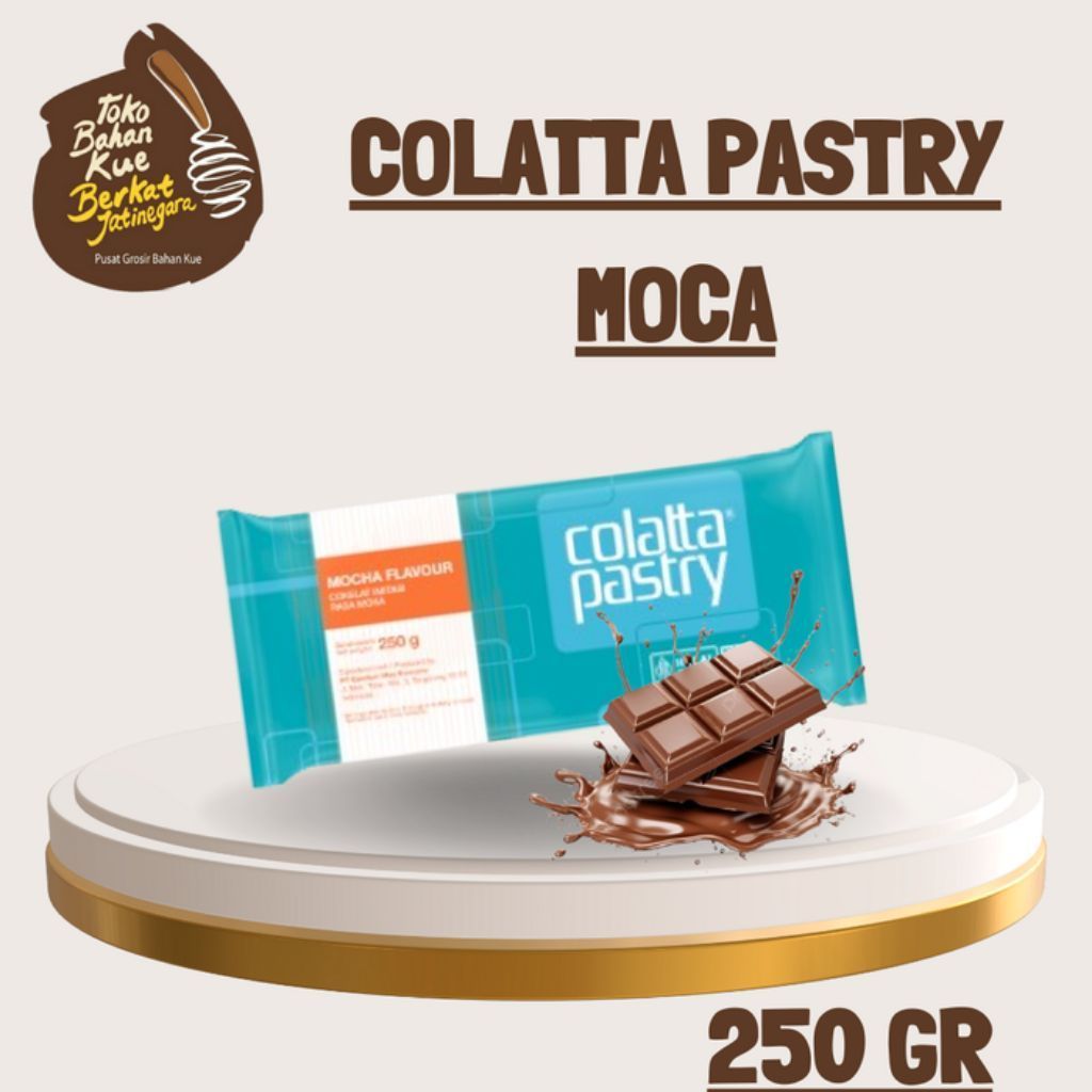 colata pastry mocha flavor 250gr langsung dari pasar anyar bogor
