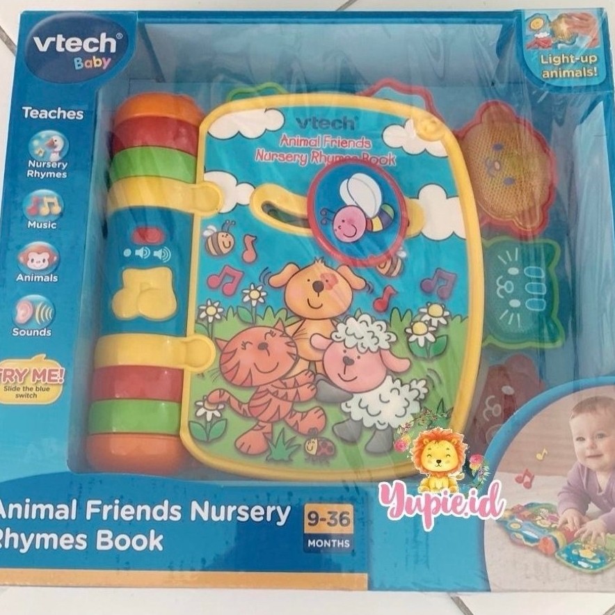 Vtech musical rhymes book / nursery animals book
