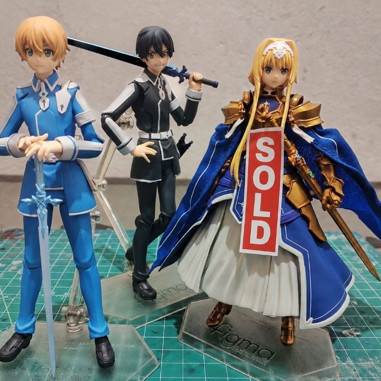 Figma Sword Art Online Alicization Set Kirito&Eugeo