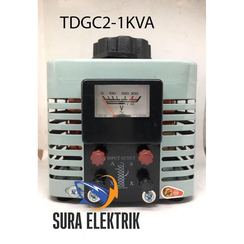 SLIDE REGULATOR (MANUAL) 1000WATT TYPE TDGC2-1KVA