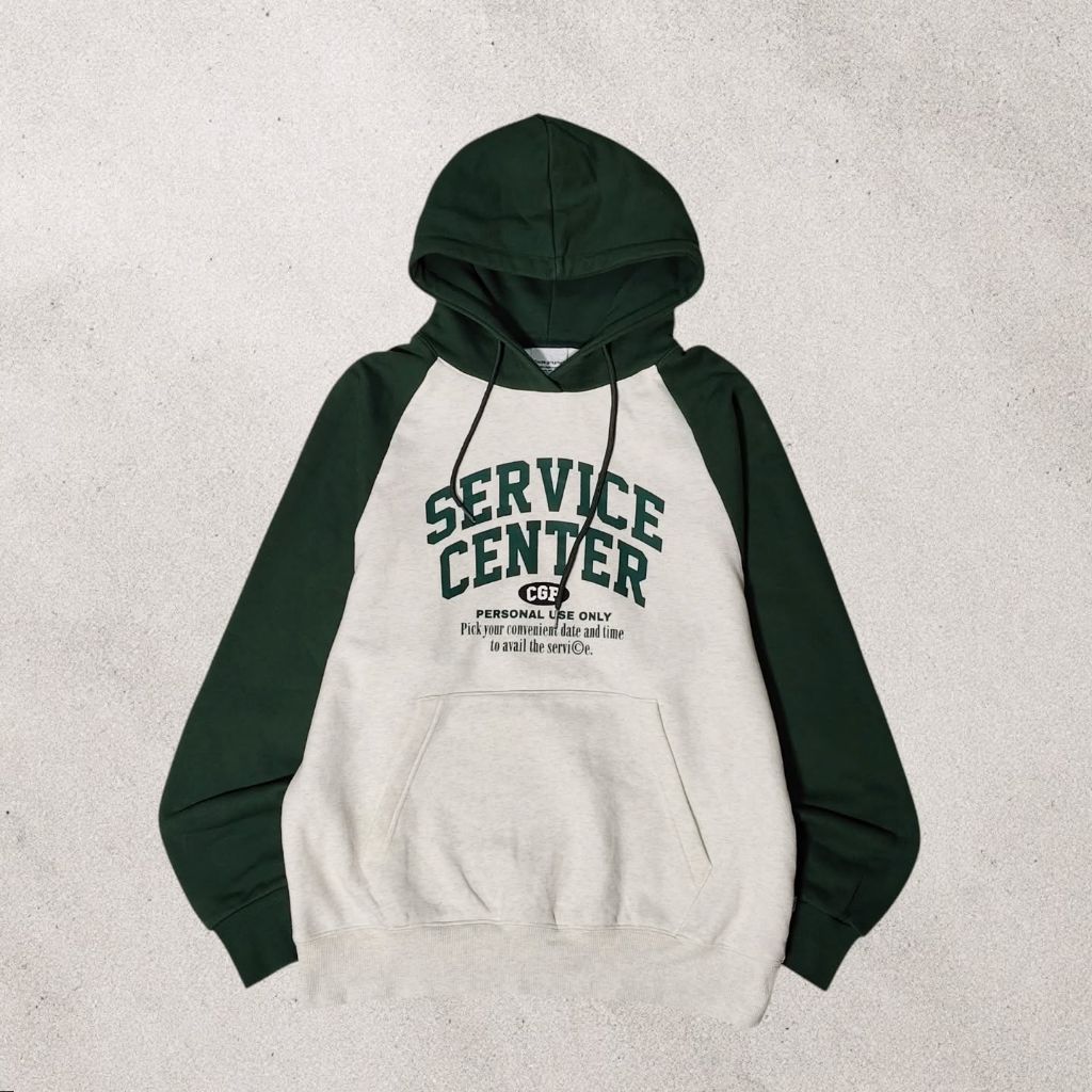 Codegraphy Service Center Raglan Hoodie
