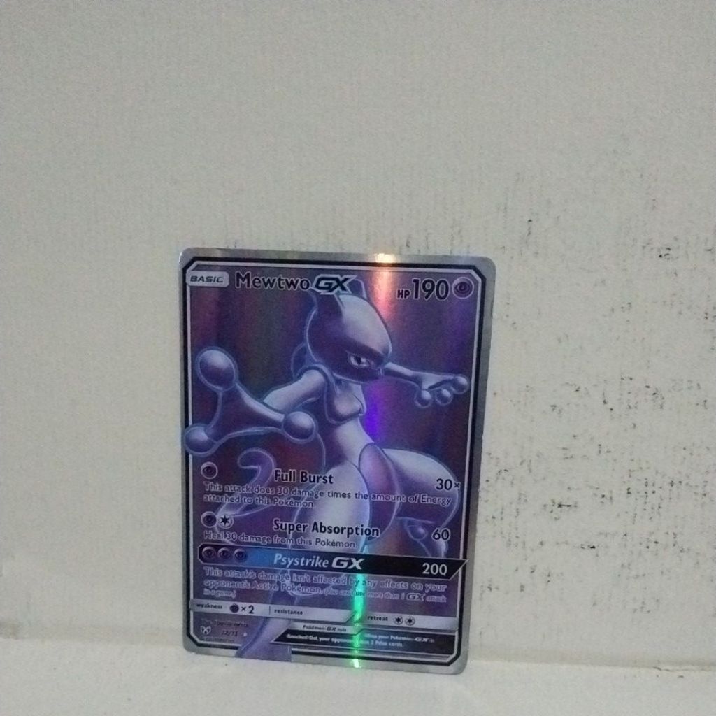 Paket Kartu Pokemon GX Mewtwo