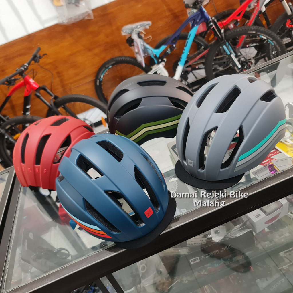 Helm Sepeda Urban Xzone Haben II sepeda lipat touring minivelo road mtb