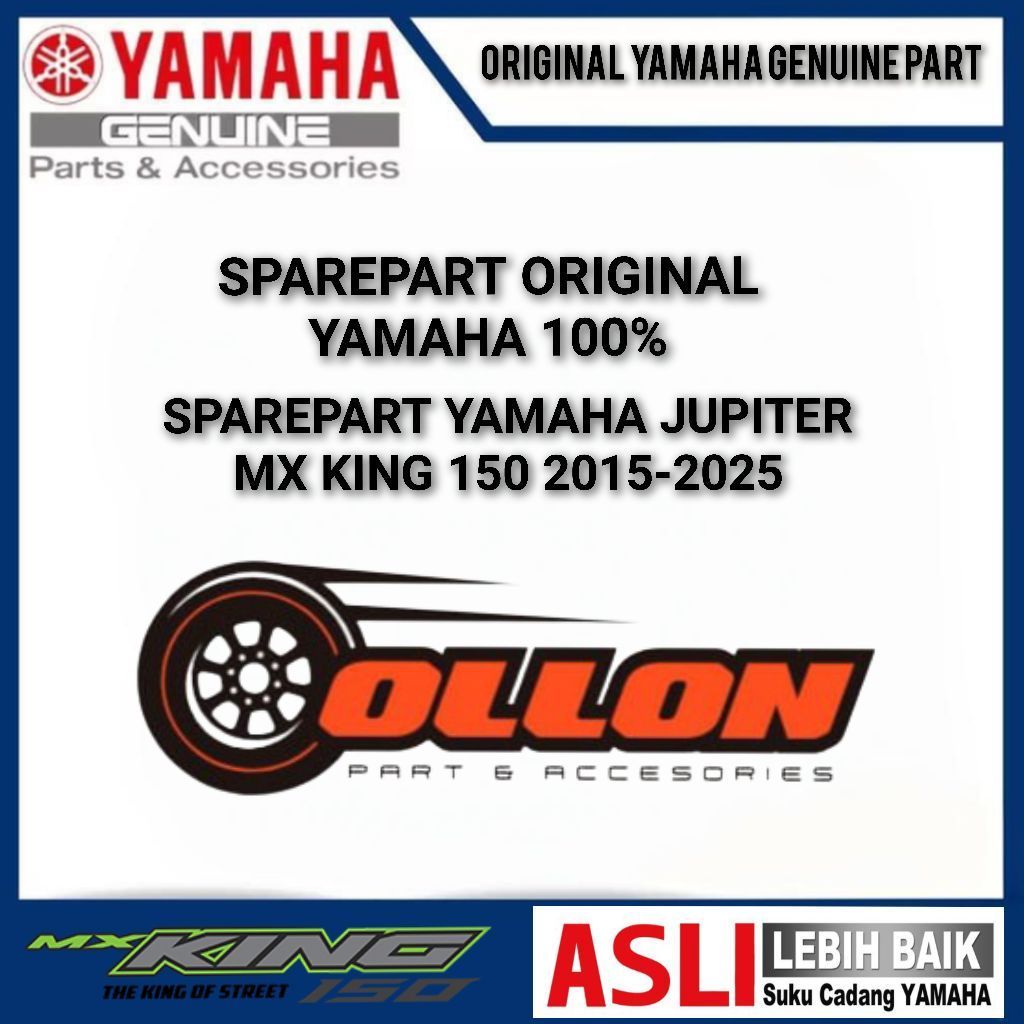 COVER SIDE 2 KANAN 2PV-F1721-00, COVER STEP JUPITER MX KING 150  V1 V2 2015-2025 ORIGINAL YAMAHA GEN