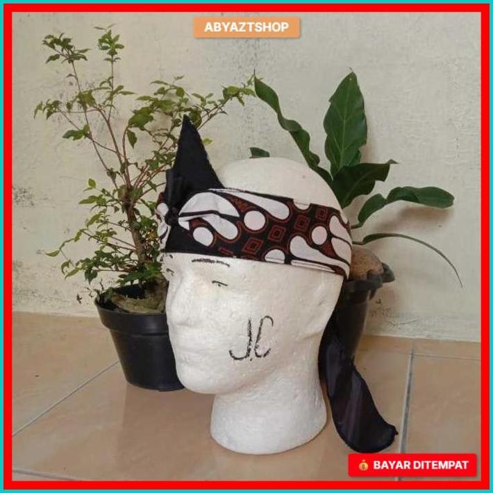 Termurah Iket Kepala Motif Lereng - Blangkon Sunda Udeng Totopong Sunda / Jawa / Bali Motif Lereng