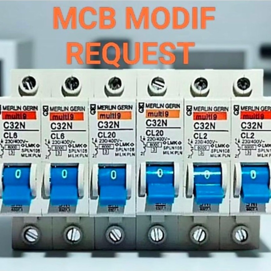 mcb modif Merlin garin MCB modif anti jeglek 2a modif 4a-50a