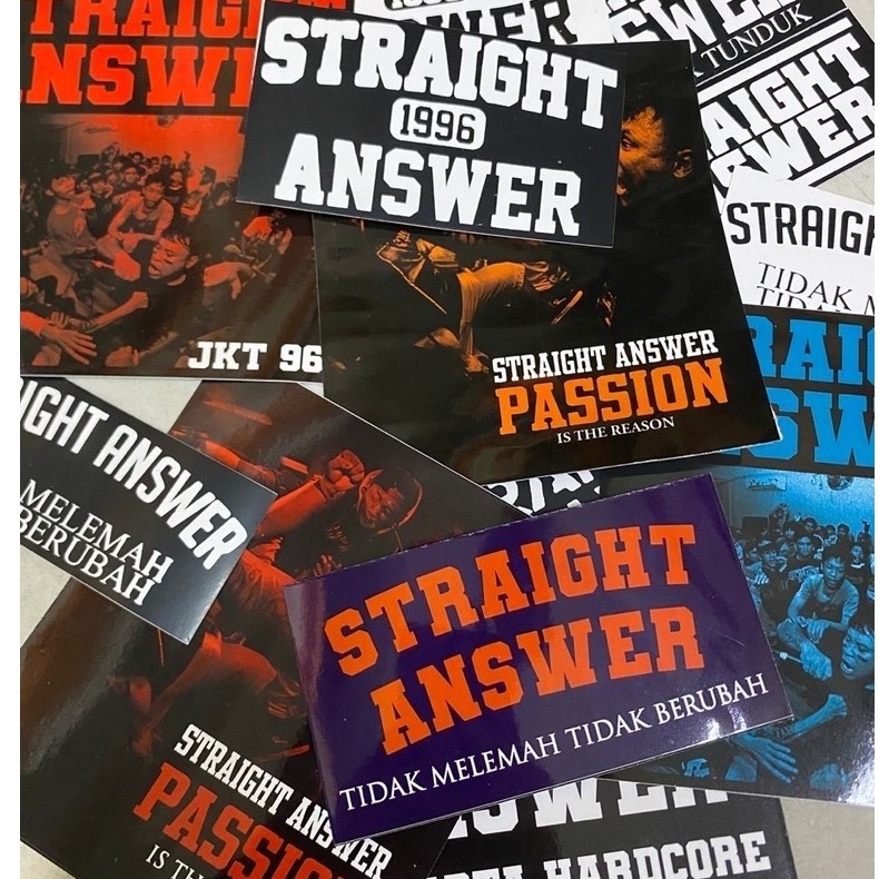 Sticker Pack Straight Answer