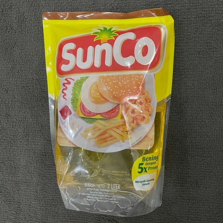 Minyak Goreng Sunco 2 Liter / Sunco 2 Liter