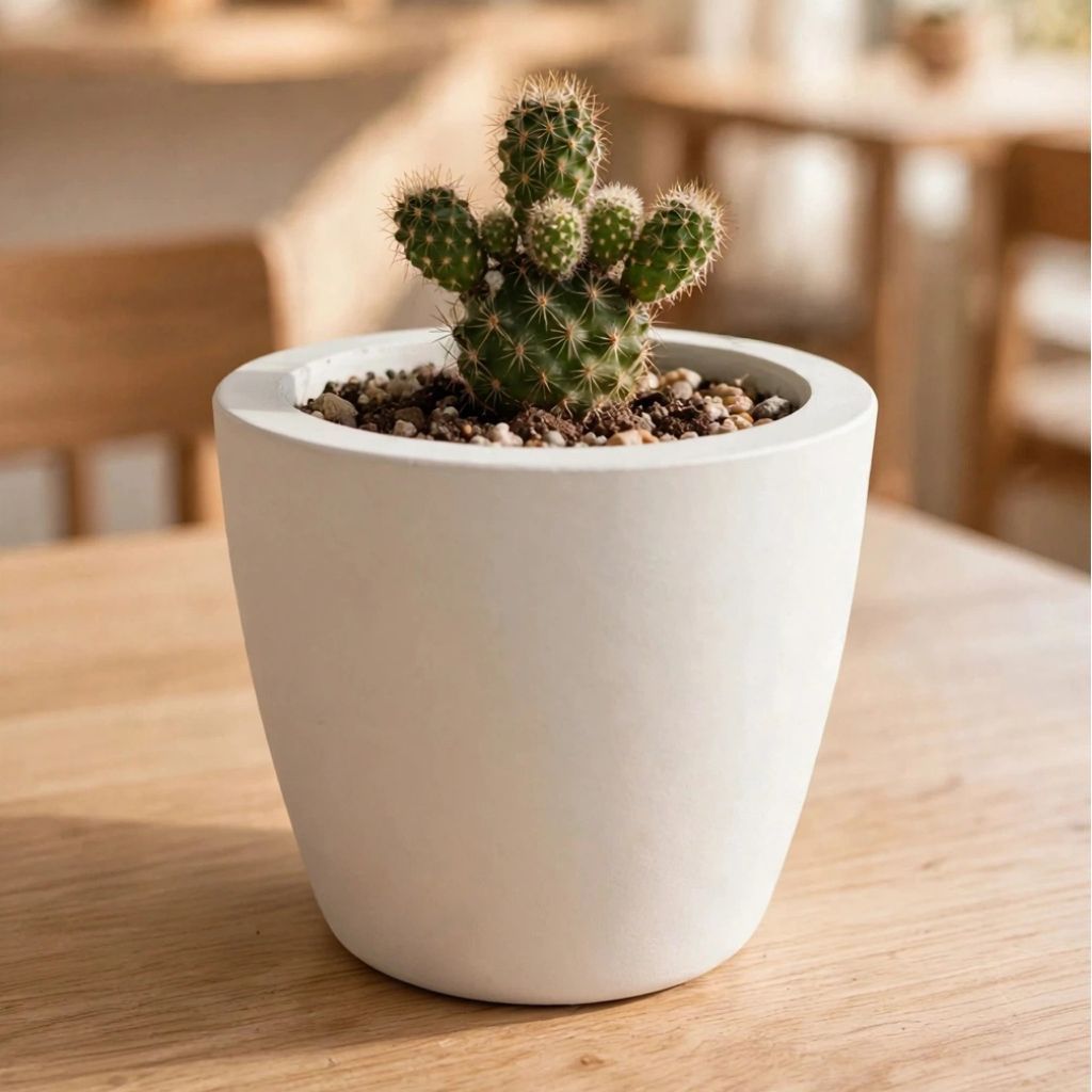 POT BUNGA SEMEN 10 CM CLS-BEC1X - POT TANAMAN BETON CONCRETE